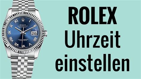 an meiner rechten arm die rolex|rolex uhrzeit einstellen.